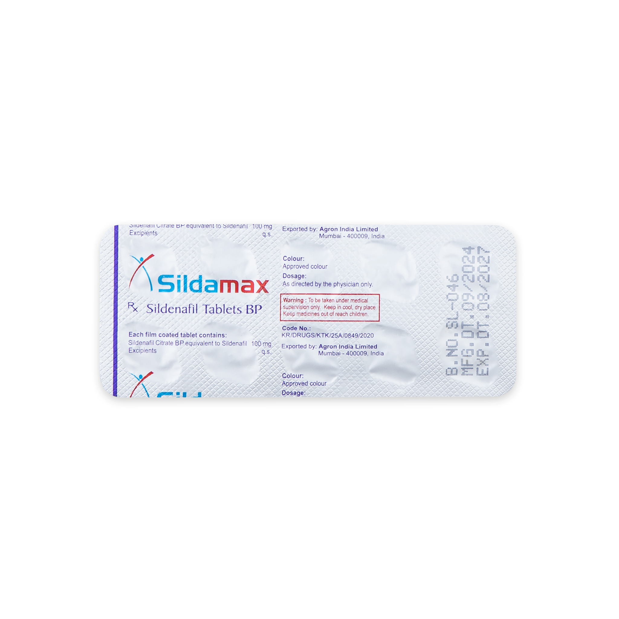 Sildamax 100 mg