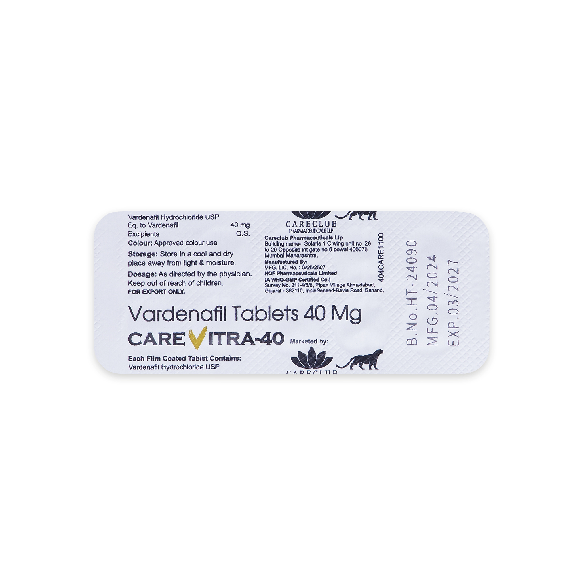 Carevitra 40 mg